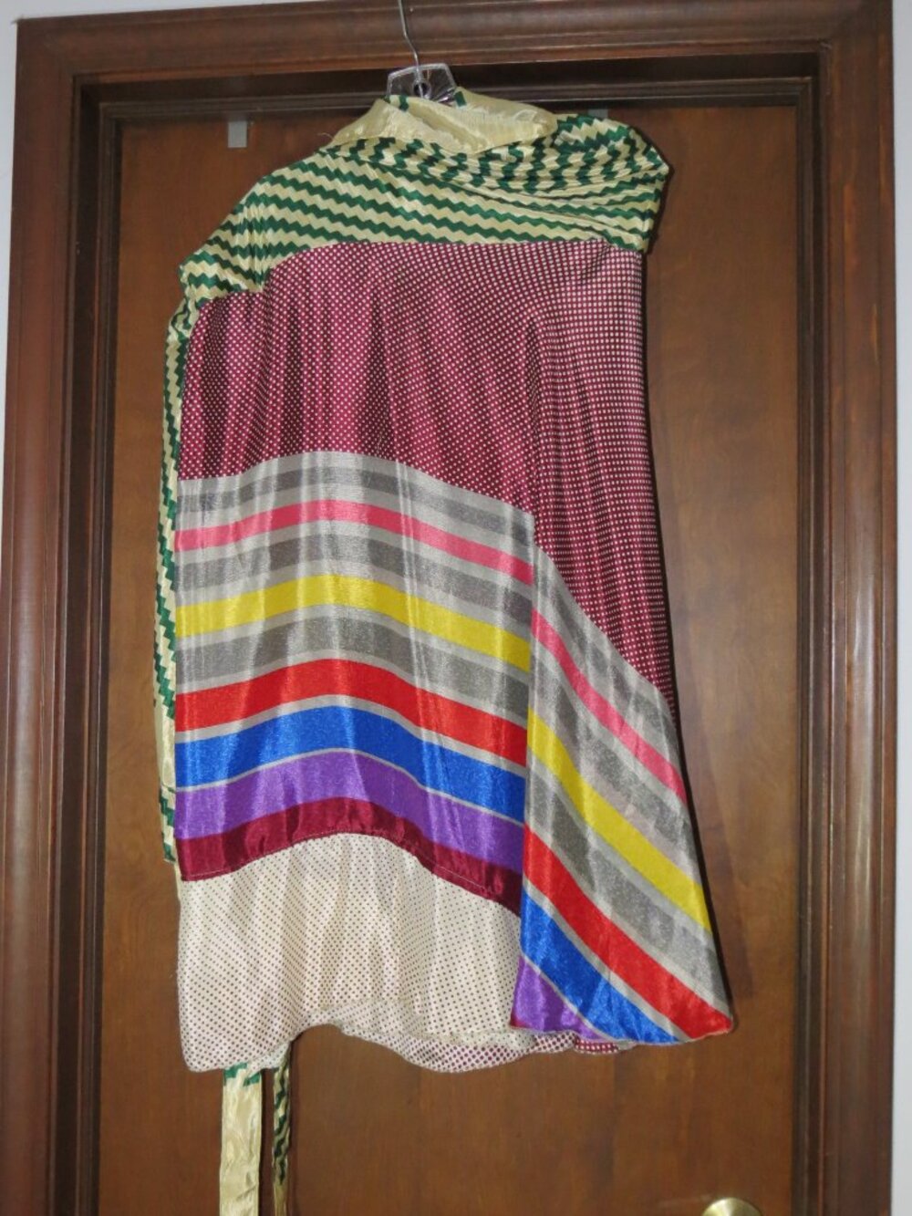 Skirt Art Sisters Sari Wrap Skirt 72x30 Goddess Calf Rainbow